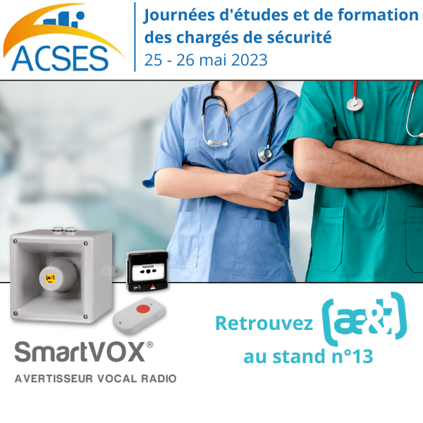 ae&t est exposant aux Journées d'Études ACSES - 25 et 26 mai